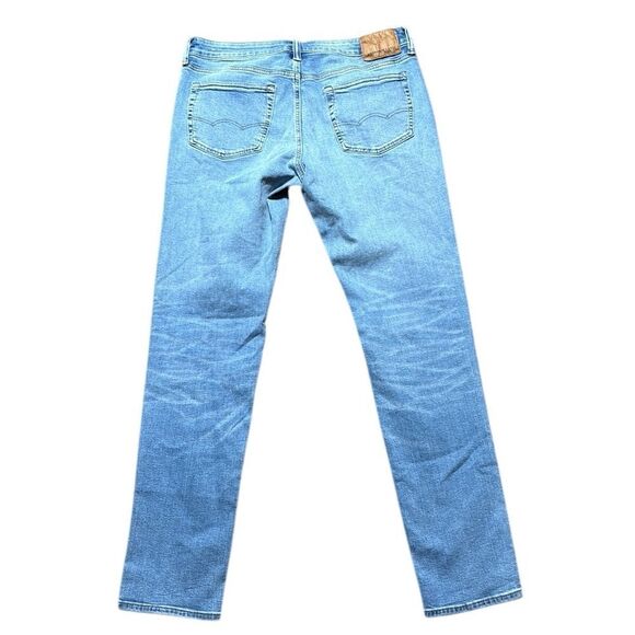 American eagle men’s airflex skinny jeans 34x34 nwt fade whiskered - Picture 6 of 6